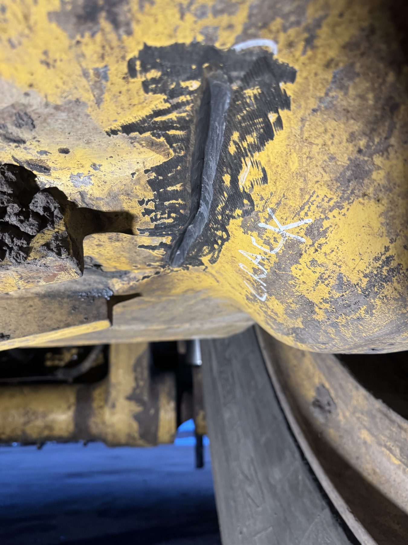 Structural heavy equipment repair